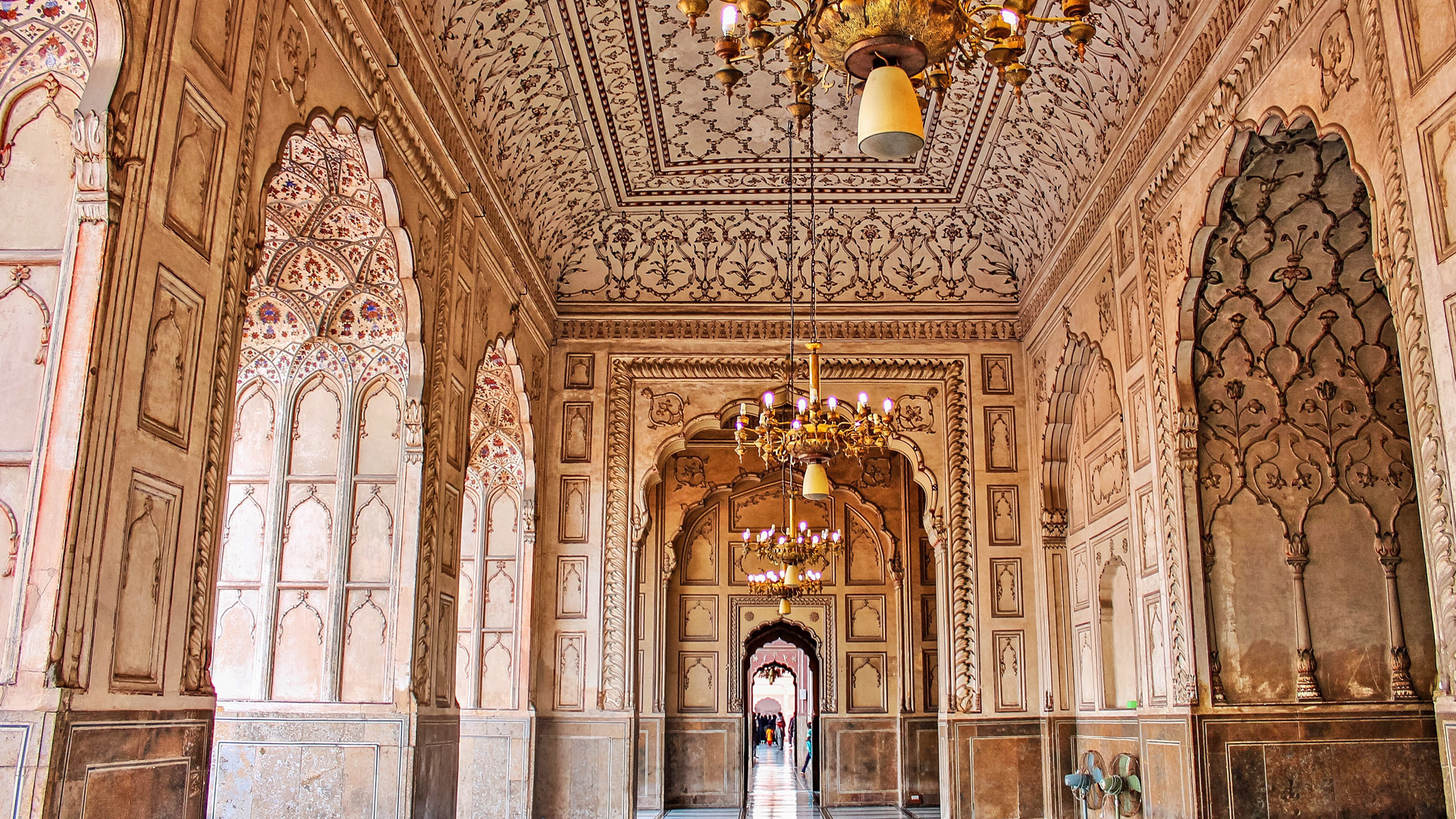 Badshahi Mosque Interior. Photo Credit ©   qkcreativity92
